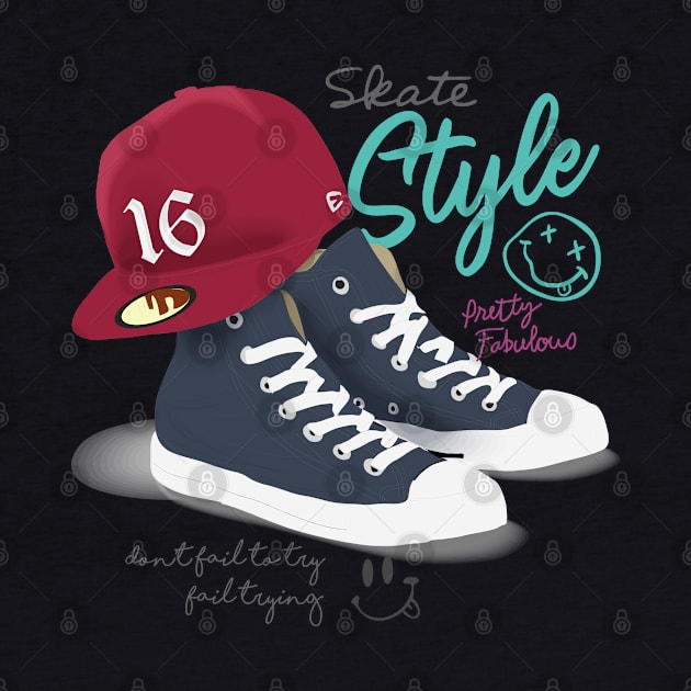 Skate Style Sneaker by Mako Design 